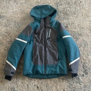 Obermeyer Teal Teen Large 14/16 Winter Jacket